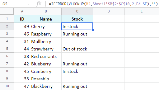 Fusiona 2 hojas de Google y actualiza datos según registros comunes