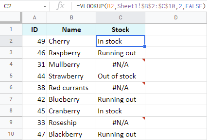 Fusiona 2 hojas de Google y actualiza datos según registros comunes