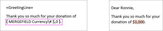 Cómo solucionar problemas de formato de combinación de correspondencia en Word