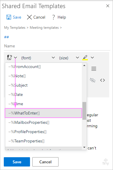 Cree una plantilla de reunión de Outlook: 4 formas rápidas