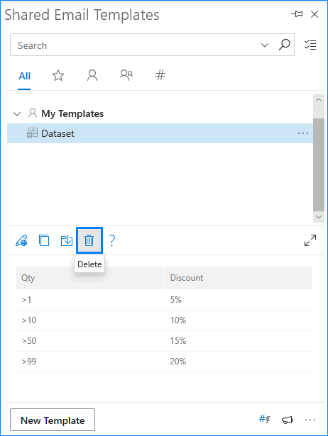 Cree plantillas de correo electrónico de Outlook que se puedan completar a partir de conjuntos de datos