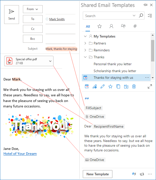 Cómo crear una plantilla de correo electrónico en Outlook Cómo crear una plantilla de correo electrónico en Outlook