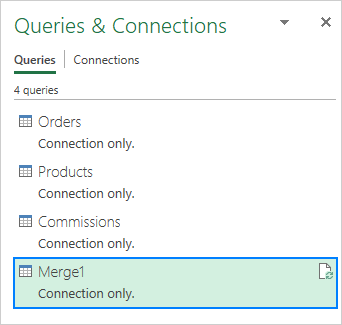 Unir dos o más tablas en Excel con Power Query