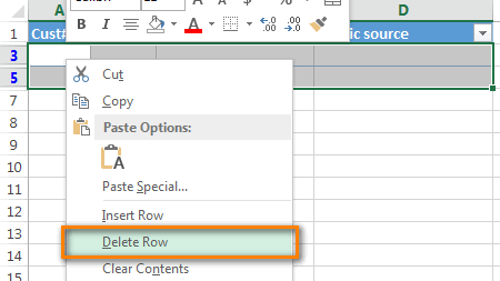 3 formas de eliminar filas en blanco en Excel 3 formas de eliminar filas en blanco en Excel
