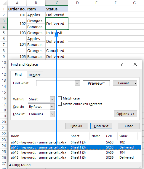 Cómo separar celdas en Excel Cómo separar celdas en Excel