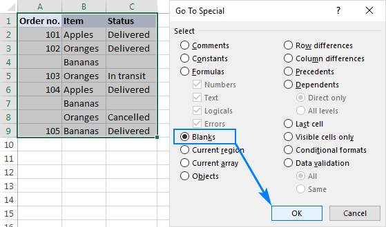 Cómo separar celdas en Excel