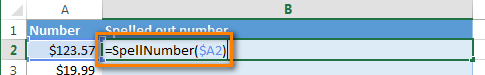 Cómo convertir números a palabras en Excel Cómo convertir números a palabras en Excel
