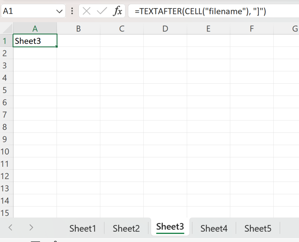 Excel: cómo hacer referencia al nombre de la pestaña en la fórmula Excel: cómo hacer referencia al nombre de la pestaña en la fórmula