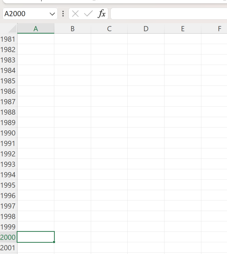 Cómo ir a una fila específica en Excel (2 métodos) Cómo ir a una fila específica en Excel (2 métodos)