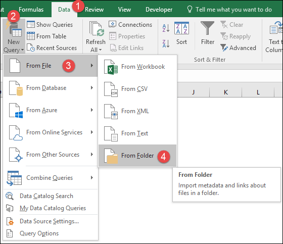 Cree una tabla dinámica utilizando varios archivos de Excel (libros de trabajo) Cree una tabla dinámica utilizando varios archivos de Excel (libros de trabajo)