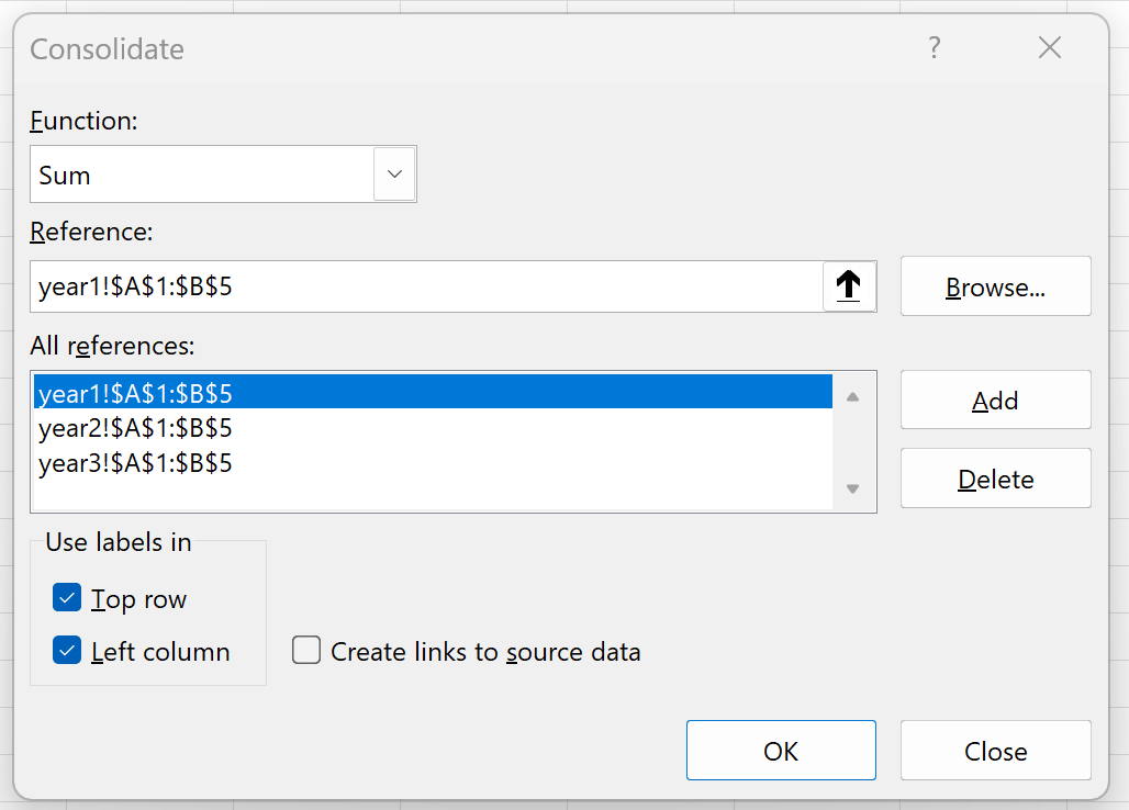 Excel: extraiga datos de varias hojas en una sola hoja