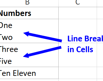 Agregar buscar y reemplazar saltos de línea en Excel - Contexturas