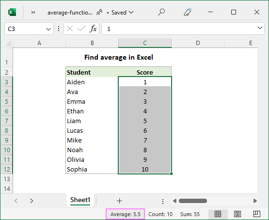 Cómo calcular el promedio en Excel: ejemplos de fórmulas