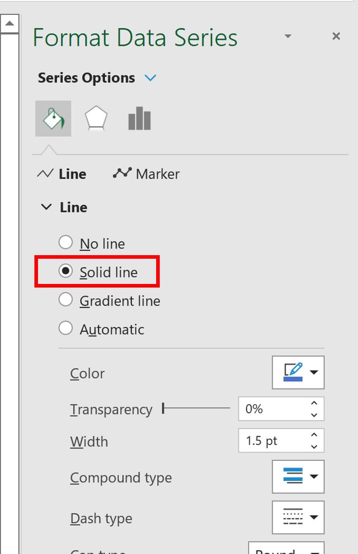 Cómo conectar puntos en un diagrama de dispersión en Excel