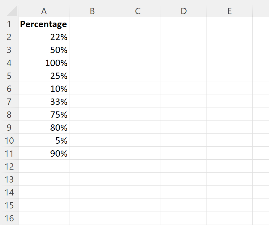 Cómo convertir porcentaje a proporción en Excel