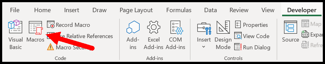 Cómo ejecutar una macro en Excel (ejecutar un código VBA)