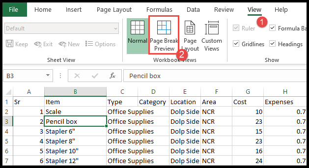 Cómo eliminar el salto de página en Excel (esas líneas de puntos) Cómo eliminar el salto de página en Excel (esas líneas de puntos)