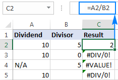 Cómo usar IFERROR en Excel con ejemplos de fórmulas