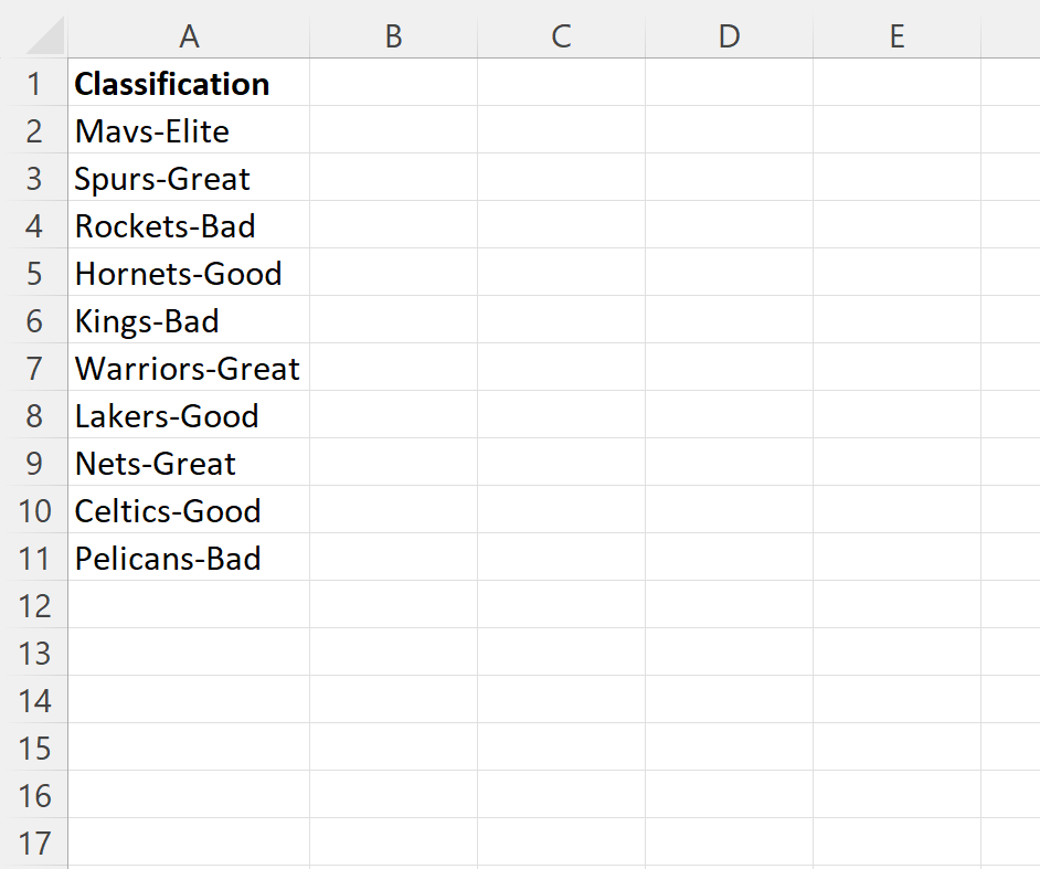 Excel: Cómo eliminar caracteres después del guión