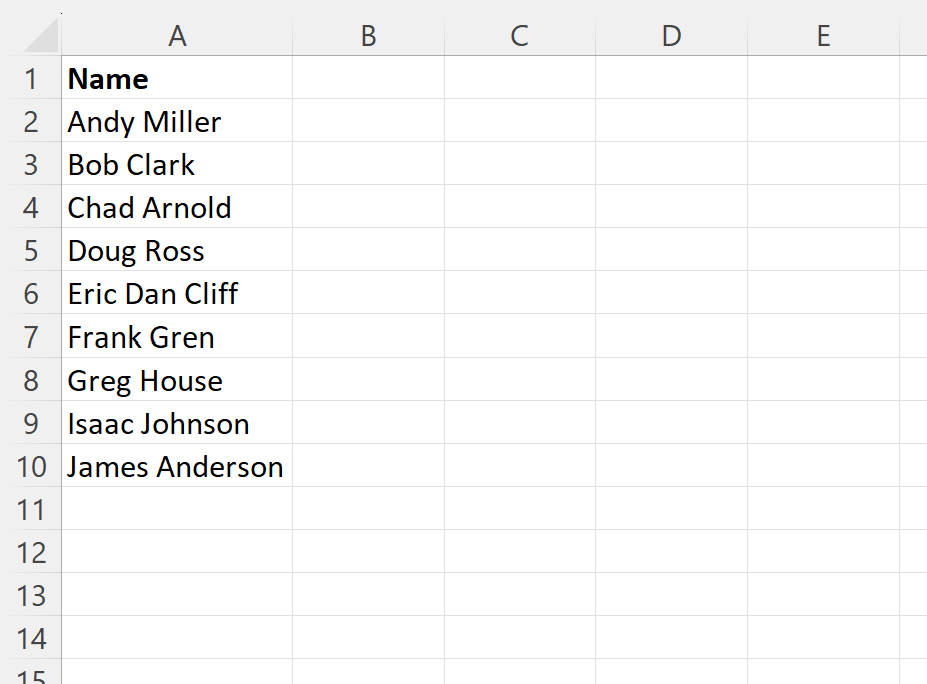 Excel: cómo agregar un carácter antes de cada palabra en la celda