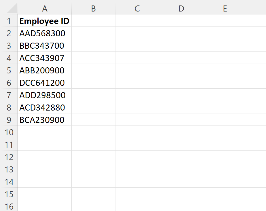 Excel: cómo dividir una cadena por una longitud específica