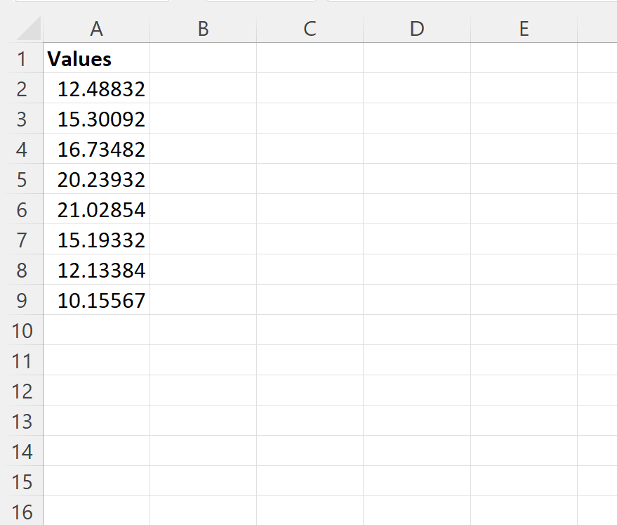 Excel: cómo mostrar dos decimales sin redondear