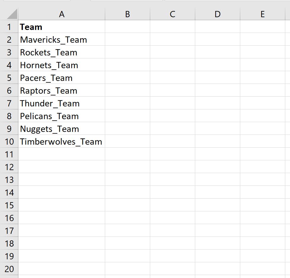 Excel: una fórmula para IZQUIERDA hasta un carácter específico