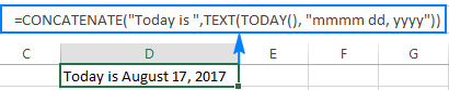 Función HOY de Excel para insertar la fecha de hoy y más
