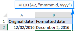 Función TEXTO de Excel con ejemplos de fórmulas
