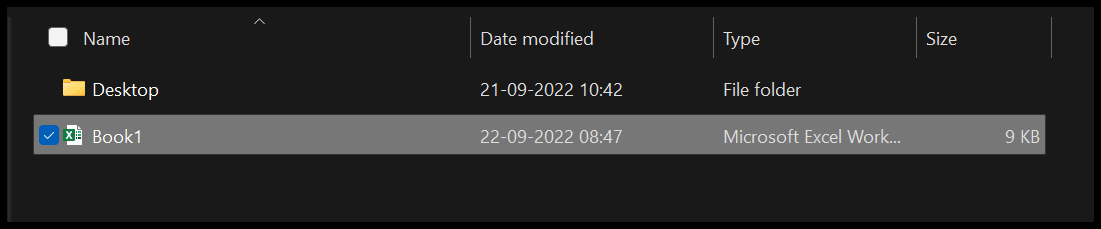 Haga una copia del libro de Excel (archivo)