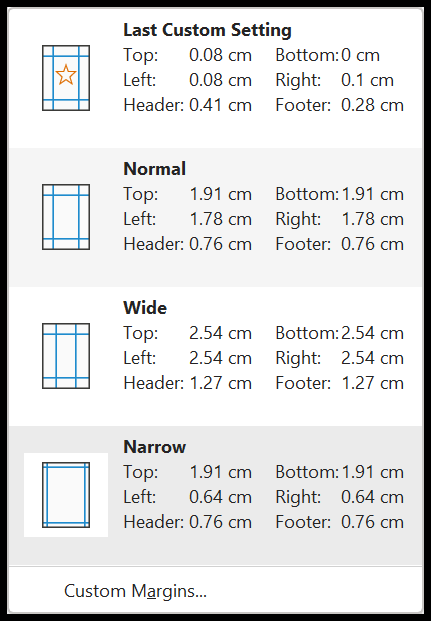 Margen de página en Excel (cambiar y configurar)