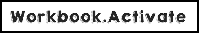 VBA Activar libro de trabajo (archivo Excel)