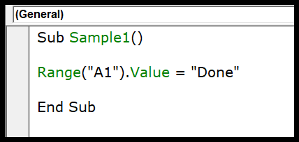VBA ingresa valor en una celda (establecer, obtener y cambiar)