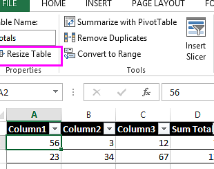 Cambiar el tamaño de una tabla agregando o eliminando filas y columnas - Microsoft...