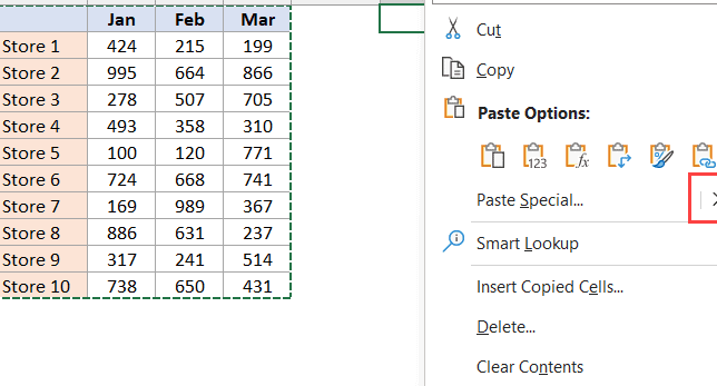 Cómo copiar anchos de columna en Excel (atajo)