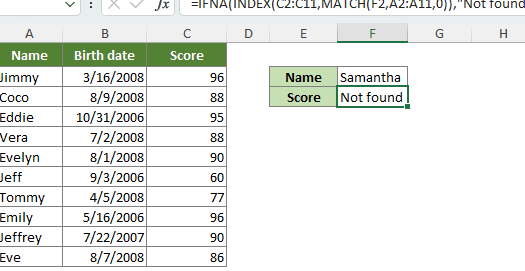 PARTIDO DE ÍNDICE de Excel: búsquedas básicas y avanzadas