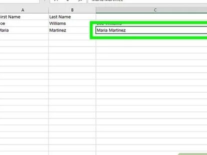 Cómo combinar columnas en Excel sin perder datos