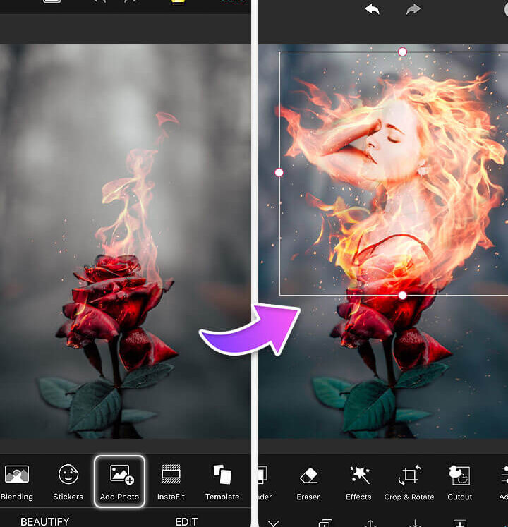 cómo agregar, editar y usar Cómo agregar una persona o personas en fotos GRATIS |