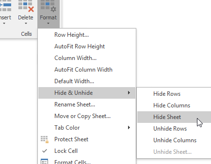 cómo agregar, eliminar y ocultar Ocultar y mostrar hojas de trabajo |