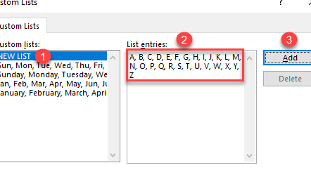 Cómo autocompletar listas de caracteres alfabéticos o personalizados en Excel ...