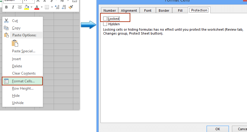 ¿Cómo bloquear y proteger las celdas seleccionadas para que no se puedan editar en Excel?