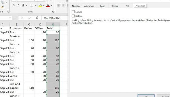 Cómo bloquear fórmulas en Excel - GeeksforGeeks