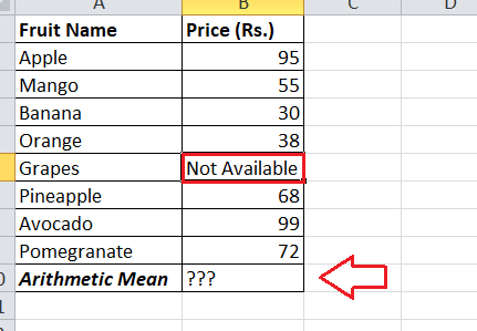 Cómo calcular la media en Excel - javatpoint