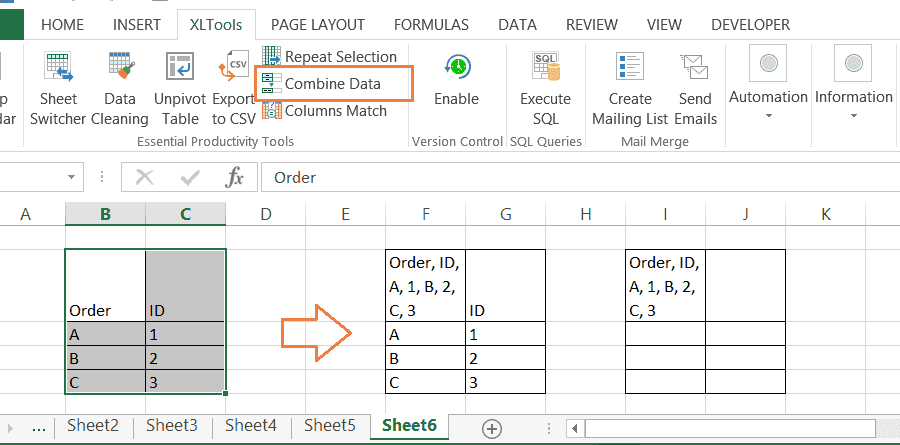 Cómo fusionar celdas de Excel sin perder datos y combinar datos en...