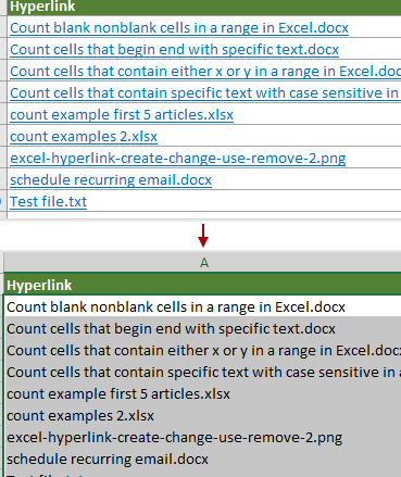 Tutorial de hipervínculo de Excel: crear, cambiar, usar y eliminar en Excel