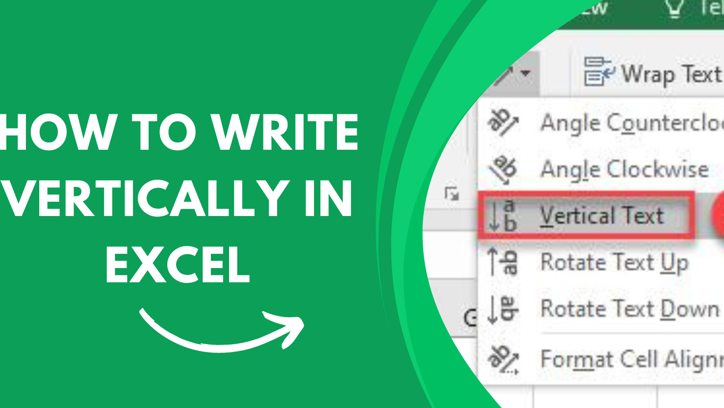 Cómo escribir verticalmente en Excel - Earn and Excel