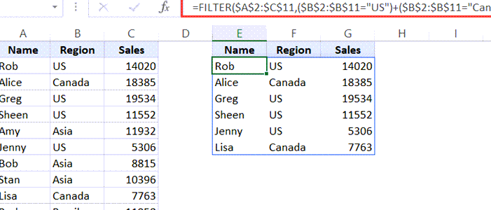 Cómo filtrar por fuente en negrita en Excel (con ejemplo)