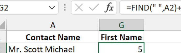Funciones de Excel IZQUIERDA, DERECHA, MEDIA y LEN para subcadenas