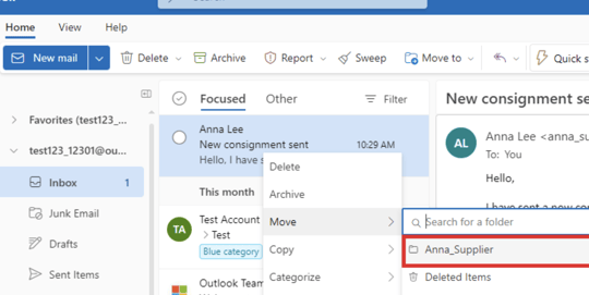 Cómo organizar el correo electrónico de Outlook usando carpetas y reglas