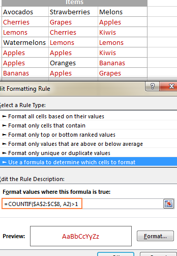 Cómo buscar y resaltar duplicados en Excel